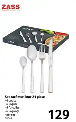 Selgros ZASS Set tacâmuri inox Ofertă