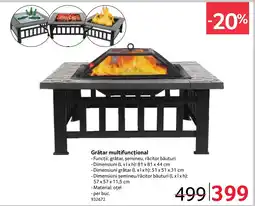 Selgros Grătar multifuncțional Ofertă