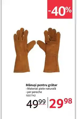 Selgros Mănuşi pentru grătar Ofertă