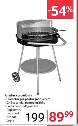Selgros Grătar cu cărbuni Ofertă