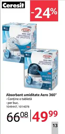 Selgros Ceresit Absorbant umiditate Aero 360° Ofertă