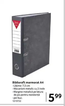Selgros Biblioraft marmorat A4 Ofertă