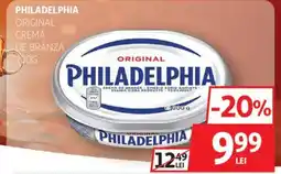 Auchan PHILADELPHIA Original cremă de brânză Ofertă