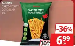 Auchan Auchan Cartofi tăiați congelaţi Ofertă