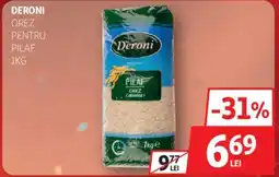 Auchan DERONI orez pentru pilaf Ofertă