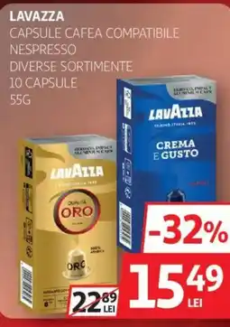 Auchan LAVAZZA Capsule cafea compatibile nespresso Ofertă
