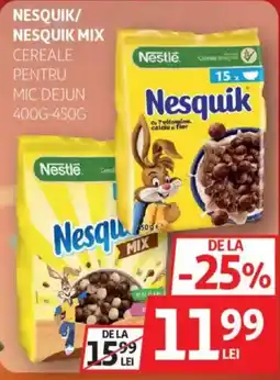 Auchan Nesquik/ Nesquik mix cereale pentru Ofertă