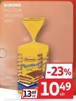 Auchan BOROMIR Piscoturi savoiardi Ofertă