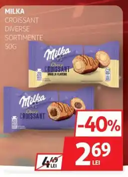 Auchan Milka croissant Ofertă