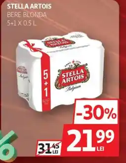 Auchan STELLA ARTOIS Bere blonda Ofertă