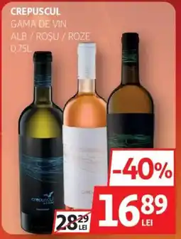 Auchan Crepuscul gama de vin Ofertă