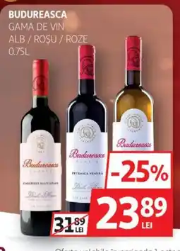 Auchan Budureasca gama de vin Ofertă