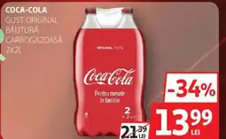 Auchan COCA-COLA Gust original băutură carbogazoasă Ofertă