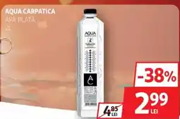 Auchan Aqua Carpatica apă plată Ofertă