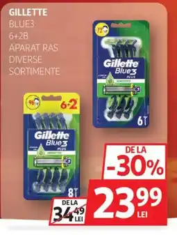 Auchan GILLETTE Blue3 6+2B aparat ras Ofertă