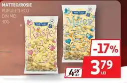 Auchan Matteo / Rosie pufuleţi eco din mei Ofertă
