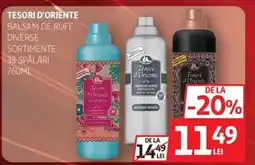 Auchan Tesori D'Oriente balsam de rufe Ofertă