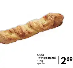 Selgros LIDAS Twist cu brânză Ofertă