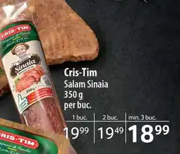 Selgros Cris-Tim Salam Sinaia Ofertă