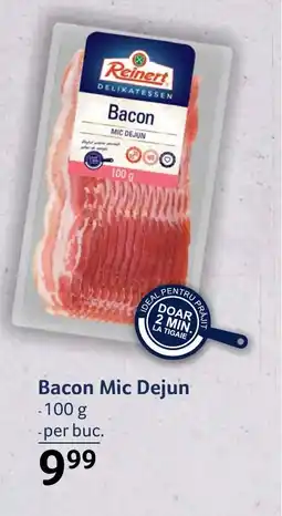 Selgros Reinert Bacon Mic Dejun Ofertă