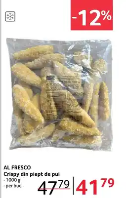 Selgros AL FRESCO Crispy din piept de pui Ofertă