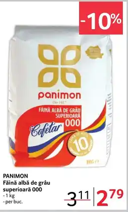 Selgros PANIMON Făină albă de grâu superioară 000 Ofertă
