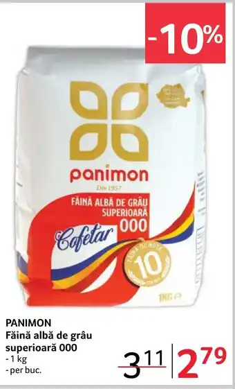 Selgros PANIMON Făină albă de grâu superioară 000 Ofertă