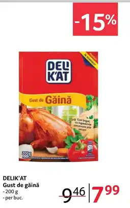 Selgros DELIK'AT Gust de găină Ofertă