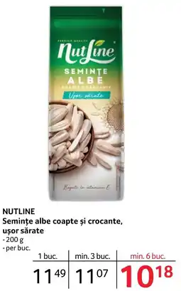 Selgros NUTLINE Semințe albe coapte și crocante, uşor sărate Ofertă