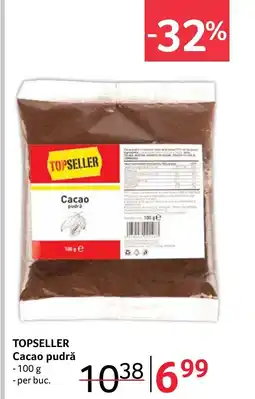Selgros TOPSELLER Cacao pudră Ofertă