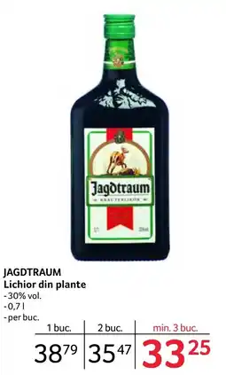 Selgros JAGDTRAUM Lichior din plante Ofertă