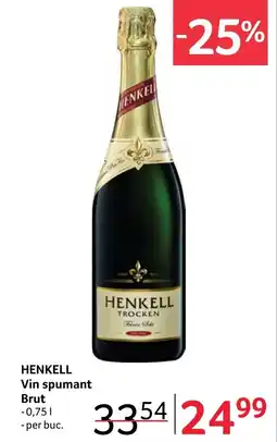 Selgros HENKELL Vin spumant Brut Ofertă