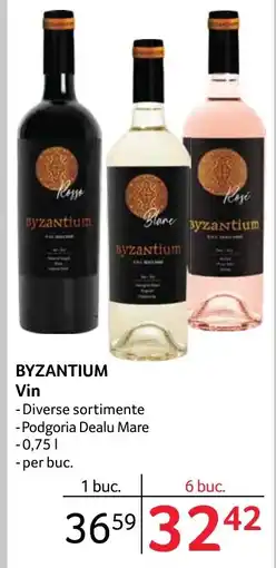 Selgros BYZANTIUM Vin Ofertă