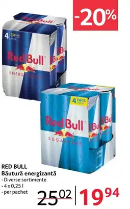 Selgros RED BULL Băutură energizantă Ofertă