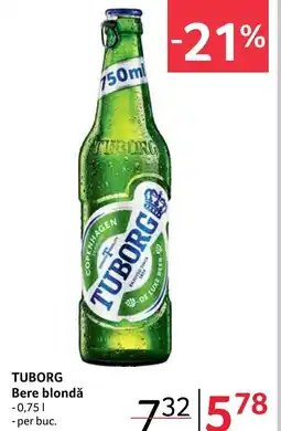 Selgros TUBORG Bere blondǎ Ofertă