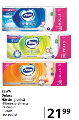 Selgros ZEWA Deluxe Hârtie igienicǎ Ofertă