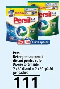 Selgros Persil Detergent automat discuri pentru rufe Ofertă