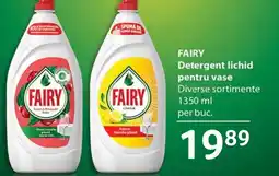 Selgros FAIRY Detergent lichid pentru vase Ofertă