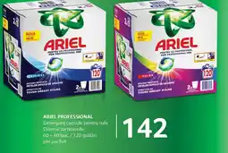 Selgros ARIEL PROFESSIONAL Detergent capsule pentru rufe Ofertă