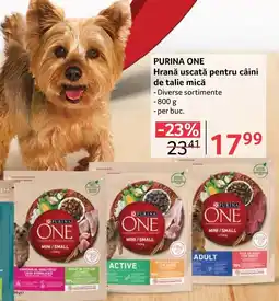 Selgros PURINA ONE Hrană uscată pentru câini de talie mică Ofertă