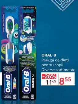 Selgros ORAL-B Periuţă de dinți pentru copii Ofertă