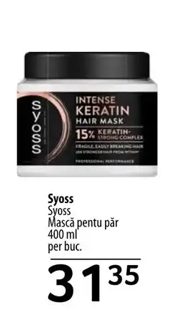 Selgros Syoss Mască pentu păr Ofertă