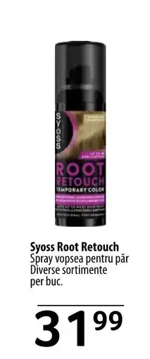 Selgros Syoss Root Retouch Spray vopsea pentru păr Ofertă