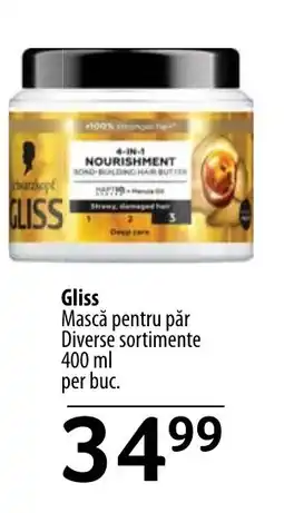 Selgros Gliss Mască pentru păr Ofertă