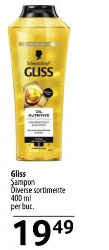 Selgros Gliss Şampon Ofertă