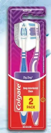 Selgros Colgate Periuţă de dinți Ziga Zag medium Ofertă
