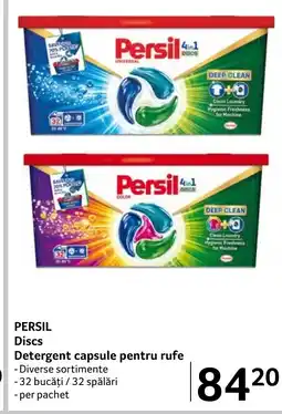 Selgros PERSIL Discs Detergent capsule pentru rufe Ofertă