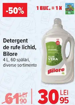 Carrefour Detergent de rufe lichid, Bilore Ofertă