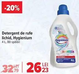 Carrefour Detergent de rufe lichid, Hygienium Ofertă