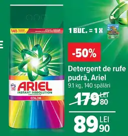 Carrefour Detergent de rufe pudră, Ariel Ofertă